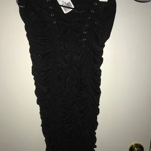 Tube top shear dress